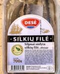 Filety śledziowe lekko solone DESE Litwa 700g.